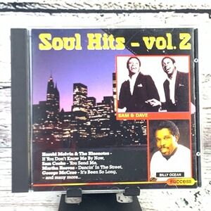 Soul Hits Vol. 2 [1989 CD] Sam &‎ Dave Billy Ocean Harold Melvin James Brown